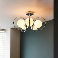 Orb 5light Semi Flush ceiling light