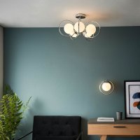 Orb 5light Semi Flush ceiling light