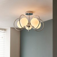 Orb 5light Semi Flush ceiling light