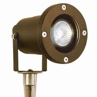 Searchlight Spikey LED Outdoor Spike Light Ip65 - Rust Brown