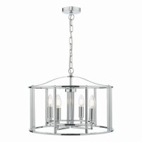 Myka 4 Light Pendant Polished Chrome