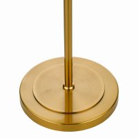 Bombazine 2 Light Table Lamp Natural Brass Opal Glass