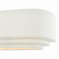 Lando 1 Light Wall Washer White