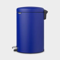 Brabantia NewIcon 20 Litre Pedal Bin in Mineral Powerful Blue