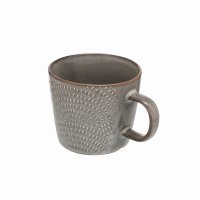 Siip Fundamental Reactive Glaze Mug - Grey Mini Dots