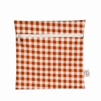 &Again Cotton Zipped Snack Bags (Pack of 2)