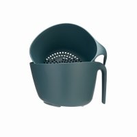 Fusion Twist Mixing Bowl & Colander Set - Blue