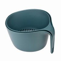 Fusion Twist Mixing Bowl & Colander Set - Blue