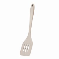 Fusion Twist Silicone Slotted Turner - Grey