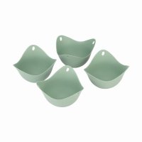 Fusion Twist 4 Pack Silicone Egg Poachers - Assorted