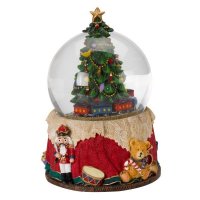 Three Kings Musical Tree SnowSphere 10cm