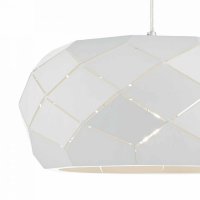 Dar Coby 1 Light Pendant White