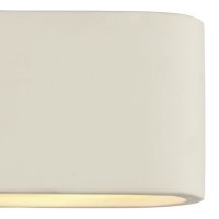 Dar Axton Ceramic Wall Light Small