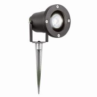 Searchlight Spikey LED Outdoor Spike Light Ip65 - Black