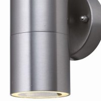 Searchlight Metro LED Outdoor Wall Light - Stainless Steel