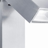 Searchlight Metro LED Outdoor Wall Light with PIR Sensor IP44 - Aluminium