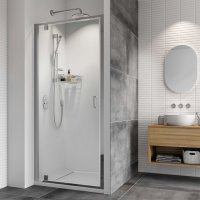 Roman Showers Haven 900mm Pivot Shower Door - 8mm Glass