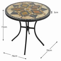 Exclusive Garden Darwin 76cm Bistro Table