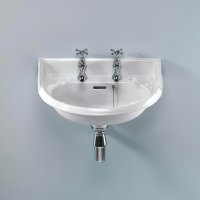 Silverdale Belgravia 530mm Cloakroom Basin - White