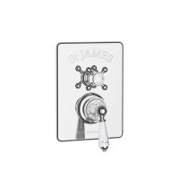 St James Traditional Concealed Thermostatic Shower Valve with Diverter