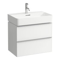 Laufen Space 635mm Two Drawer Vanity Unit - Matt White