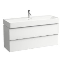 Laufen Space 1200mm Two Drawer Vanity Unit - Matt White