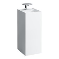 Kartell by Laufen 380mm SaphirKeramik Freestanding Basin - White