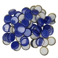 Crown Caps  - Beer Crowns - Blue Pack of 100