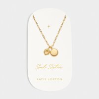 Katie Loxton 'Soul Sister' Waterproof Gold Charm Necklace