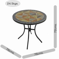 Exclusive Garden Tobarra 76cm Bistro Table