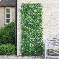 Faux Decor Topiary Trellis Lilac Bloom 180 x 60cm