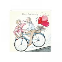 Wedding Anniversary Card - Bike - Journey of Happiness - Art Beat