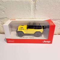 Rastar Jeep Wrangler Rubicon Yellow Diecast Scale Model Car Scale 1:43