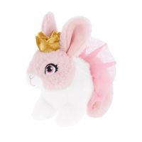 Pink Rabbit Bunny Fairy Plush Soft Toy 14cm - Keeleco - Keel