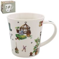 Green Fingers Garden Fine China Mug - Boxed - Lesser & Pavey