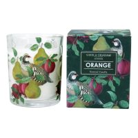 Partridge Bird & Pear Scented Boxed Candle - Vanilla - Gisela Graham