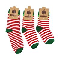 Kids Elf Christmas Novelty Socks Gift - 3 Sizes - Snazzy Santa