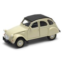 Citroen 2CV Soft Top Classic Die Cast Model Car 1:36 Scale