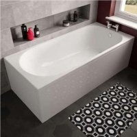 The White Space Arnold 1680 x 750mm Single Ended Rectangular Bath