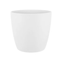 Elho Brussels Round Mini 7cm White Plant Pot