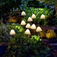 Smart Garden LumiShroom Stake Lights - Set of 10