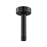 Vado Individual Omika Noir Fixed Head Ceiling Mounting Shower Arm - Polished Black