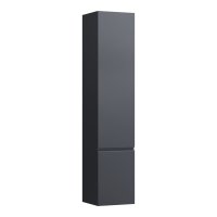 Laufen Pro S 350 x 1650mm 1 Door Tall Cabinet - Graphite