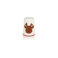 Premier Decorations Ceramic Santa & Rudolph Salt & Pepper Set