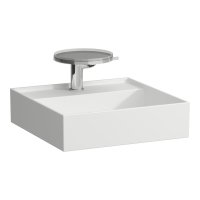 Kartell by Laufen 460mm SaphirKeramik Basin - Matt White