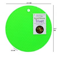 Fig & Olive Round Silicone Trivet