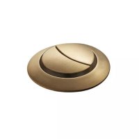 Tavistock Brushed Brass Flush Button