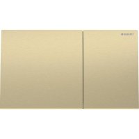 Geberit Sigma 70 Brushed Brass Dual Flush Plate