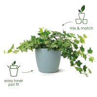 Elho Brussels Round 18cm Mint Plant Pot