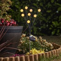 Smart Garden 8-Stem GloGlobes Warm White, Stake Light